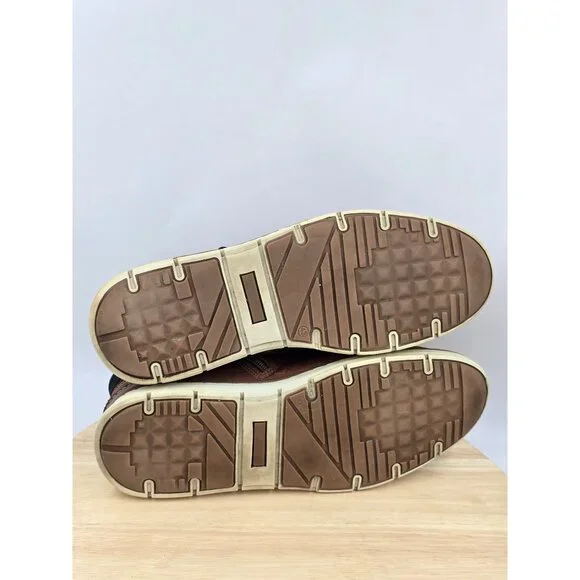 BULL BOXER Adyn Boot Mens Leather Side Zip Lace Up Sneaker Shoes Portugal sz 10 - Picture 7 of 9